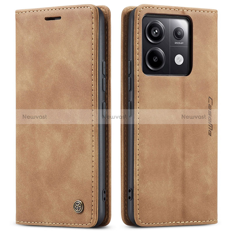 Leather Case Stands Flip Cover Holder C01S for Xiaomi Redmi Note 13 Pro 5G