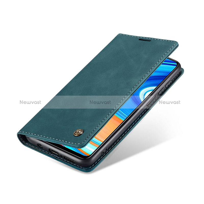 Leather Case Stands Flip Cover Holder C01S for Xiaomi Redmi Note 9 Pro