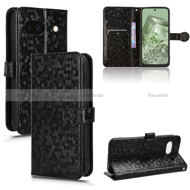 Leather Case Stands Flip Cover Holder C01X for Google Pixel 8a 5G