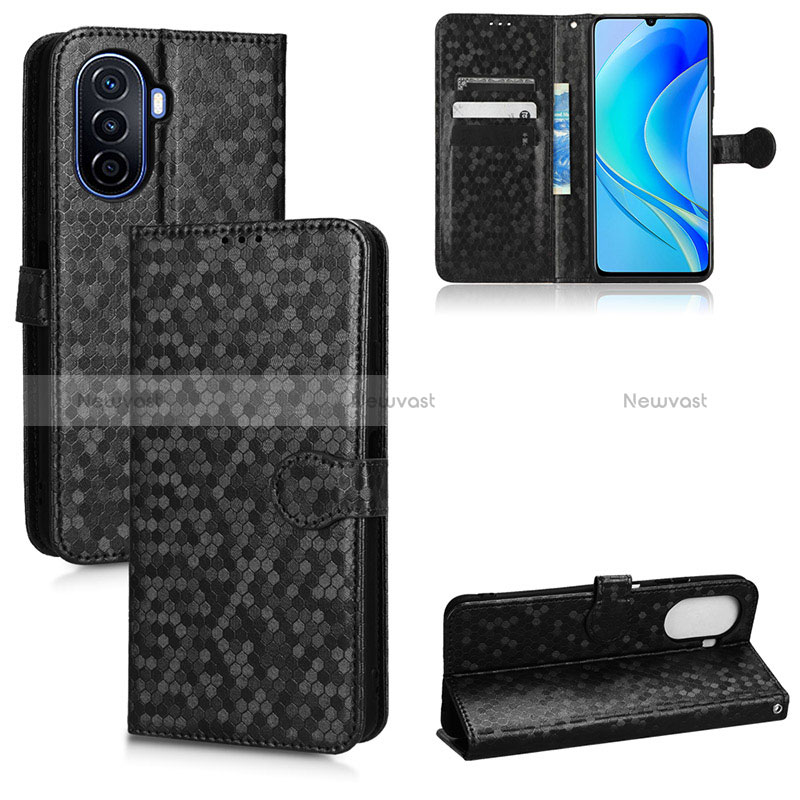 Leather Case Stands Flip Cover Holder C01X for Huawei Nova Y71