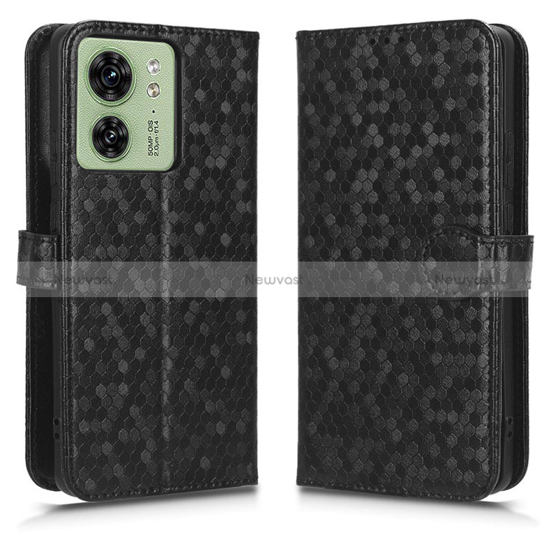 Leather Case Stands Flip Cover Holder C01X for Motorola Moto Edge (2023) 5G