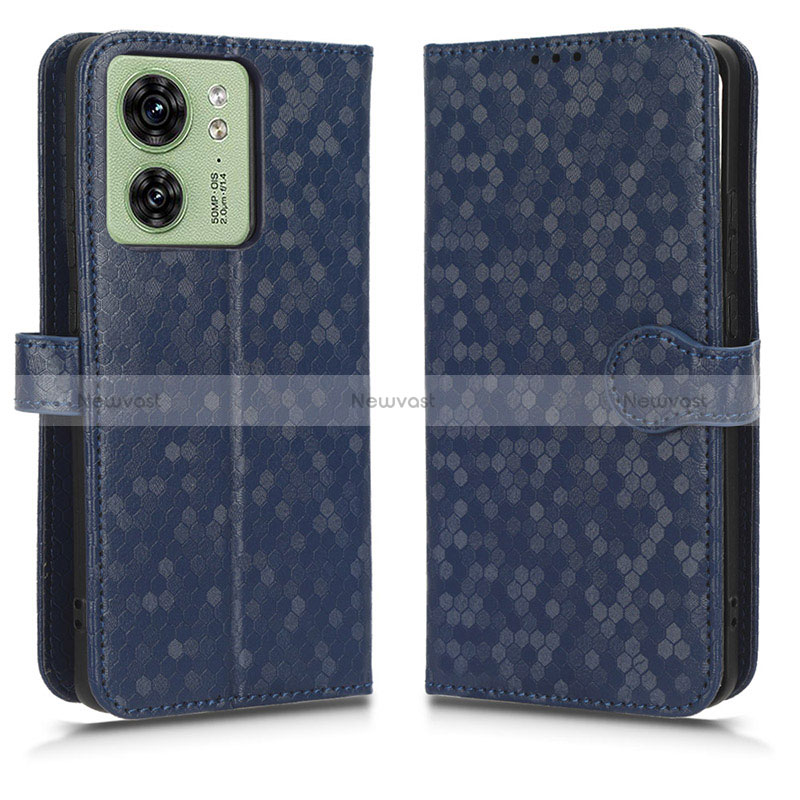 Leather Case Stands Flip Cover Holder C01X for Motorola Moto Edge (2023) 5G