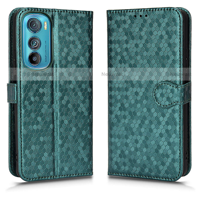 Leather Case Stands Flip Cover Holder C01X for Motorola Moto Edge 30 5G