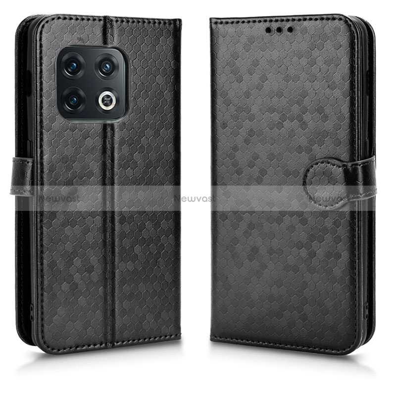 Leather Case Stands Flip Cover Holder C01X for OnePlus 10 Pro 5G