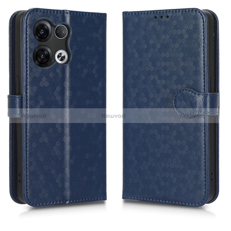 Leather Case Stands Flip Cover Holder C01X for Oppo Reno8 Pro 5G