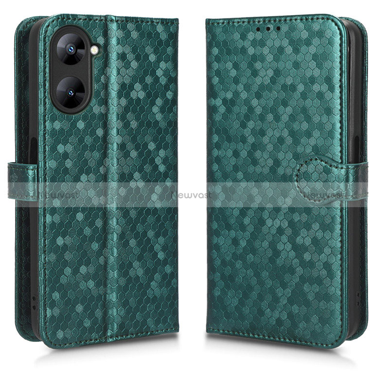 Leather Case Stands Flip Cover Holder C01X for Realme V20 5G
