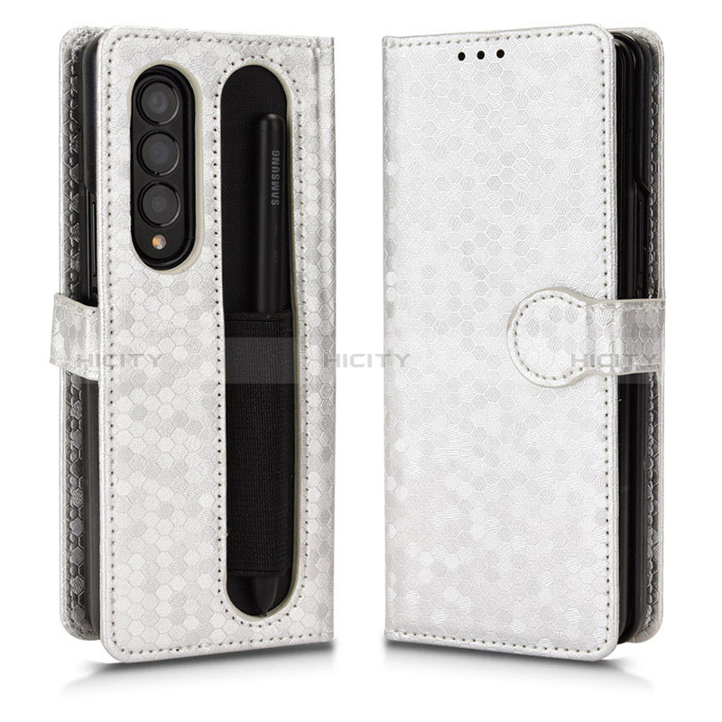 Leather Case Stands Flip Cover Holder C01X for Samsung Galaxy Z Fold4 5G