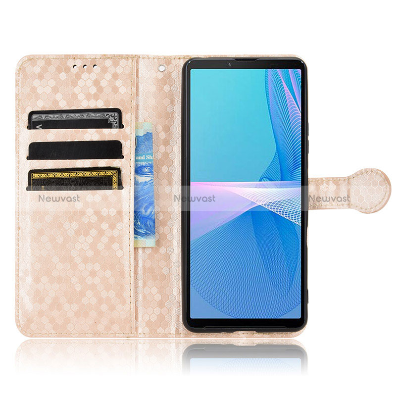 Leather Case Stands Flip Cover Holder C01X for Sony Xperia 10 III