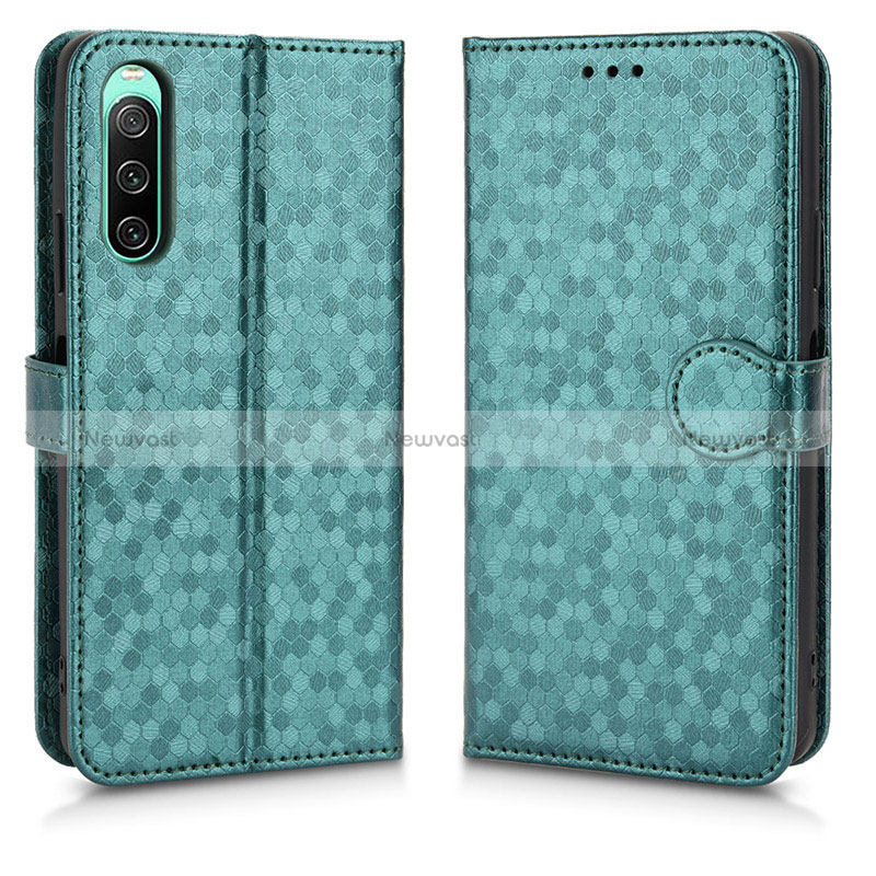 Leather Case Stands Flip Cover Holder C01X for Sony Xperia 10 IV