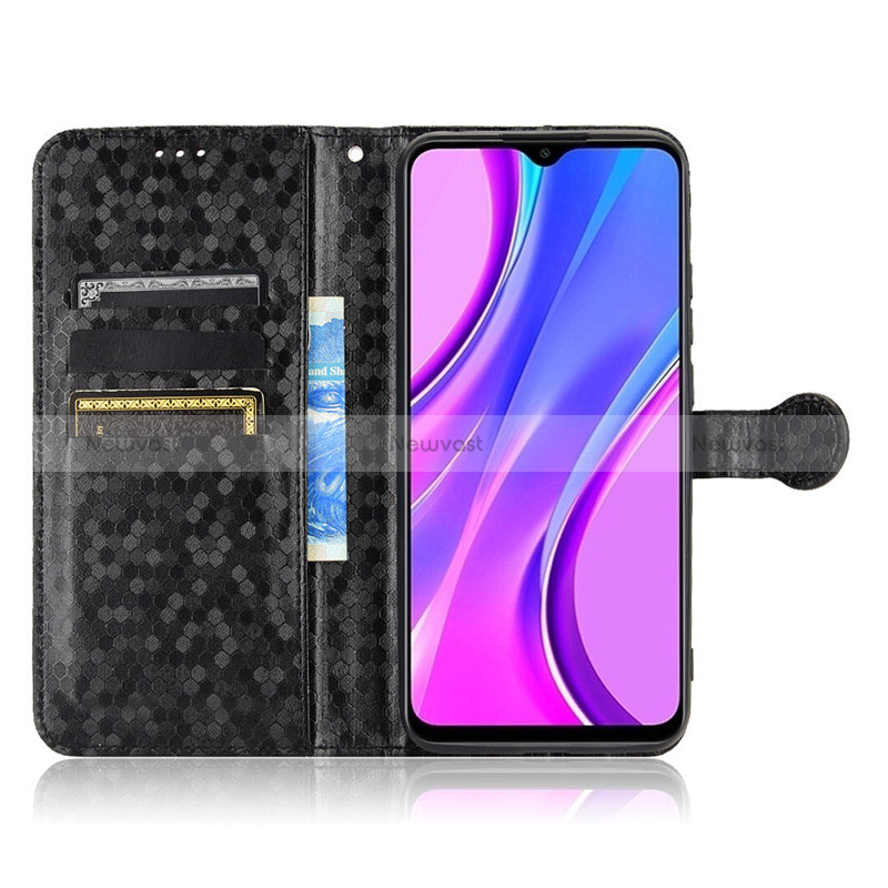 Leather Case Stands Flip Cover Holder C01X for Xiaomi Redmi 9C