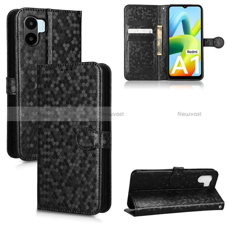 Leather Case Stands Flip Cover Holder C01X for Xiaomi Redmi A1