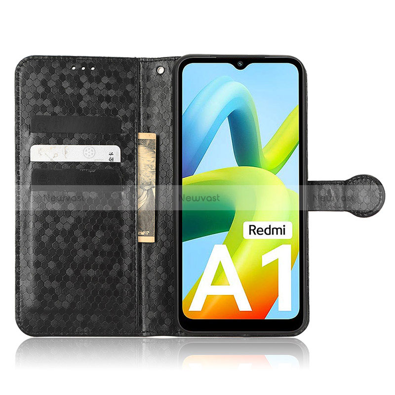 Leather Case Stands Flip Cover Holder C01X for Xiaomi Redmi A2 Plus