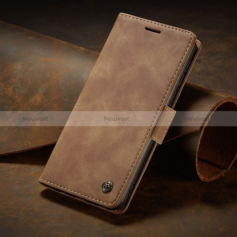 Leather Case Stands Flip Cover Holder C02S for Huawei P60 Pro
