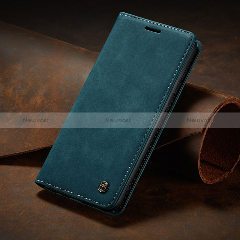 Leather Case Stands Flip Cover Holder C02S for Samsung Galaxy A41