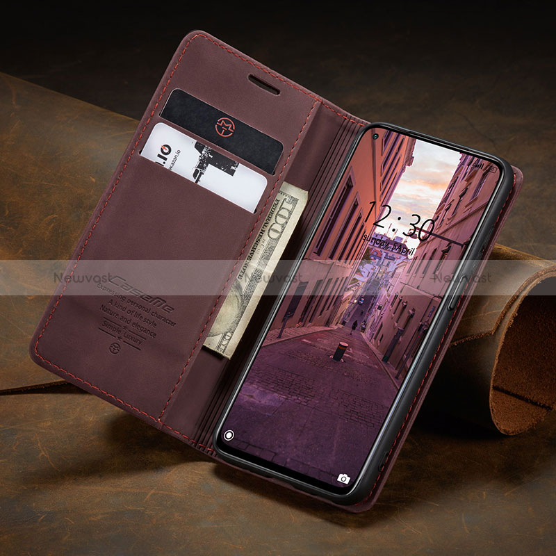 Leather Case Stands Flip Cover Holder C02S for Xiaomi Mi 10T 5G