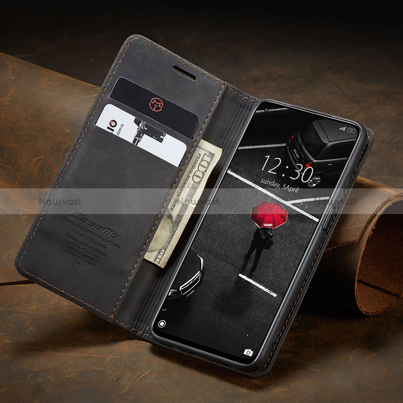 Leather Case Stands Flip Cover Holder C02S for Xiaomi Mi 10T Lite 5G
