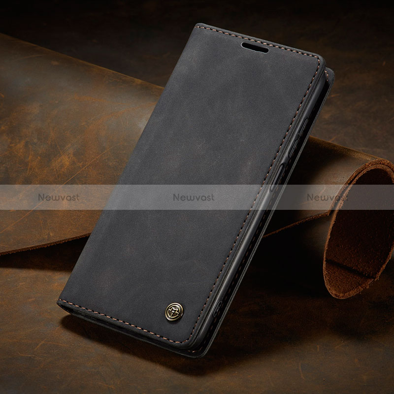 Leather Case Stands Flip Cover Holder C02S for Xiaomi Redmi Note 9 Pro