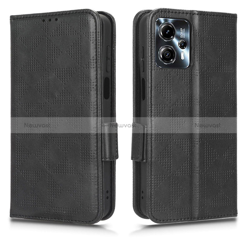 Leather Case Stands Flip Cover Holder C02X for Motorola Moto G13