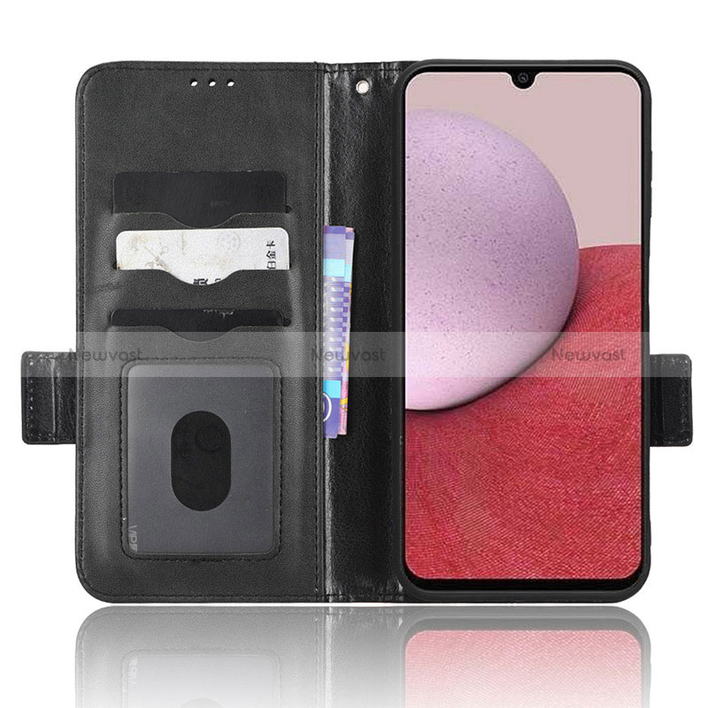 Leather Case Stands Flip Cover Holder C02X for Samsung Galaxy A14 4G