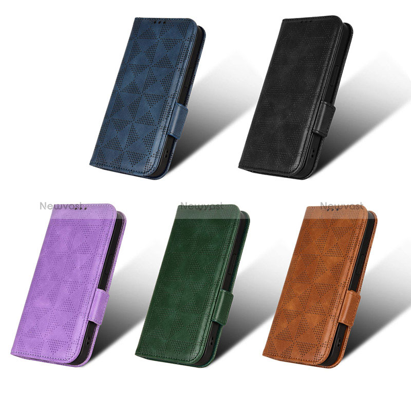Leather Case Stands Flip Cover Holder C02X for Samsung Galaxy S25 Plus 5G