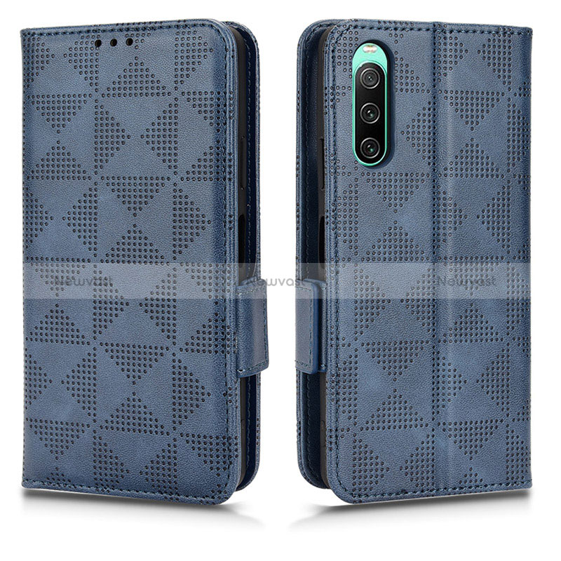 Leather Case Stands Flip Cover Holder C02X for Sony Xperia 10 IV