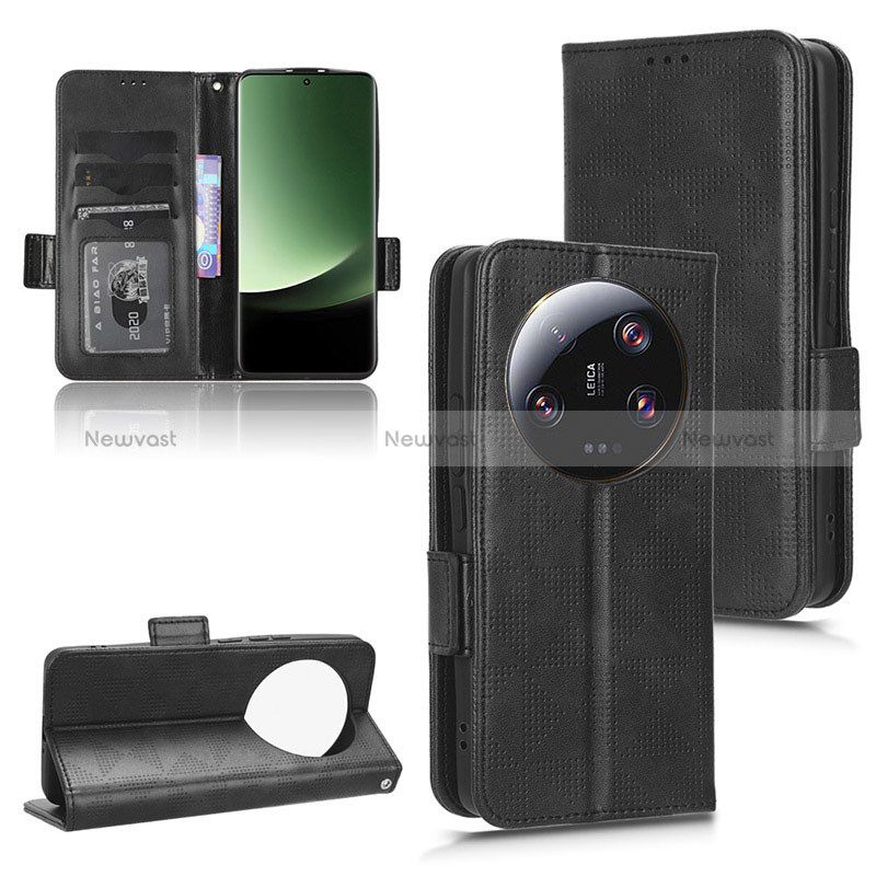 Leather Case Stands Flip Cover Holder C02X for Xiaomi Mi 13 Ultra 5G