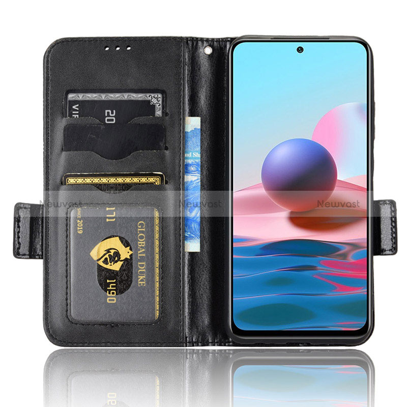 Leather Case Stands Flip Cover Holder C02X for Xiaomi Poco M5S