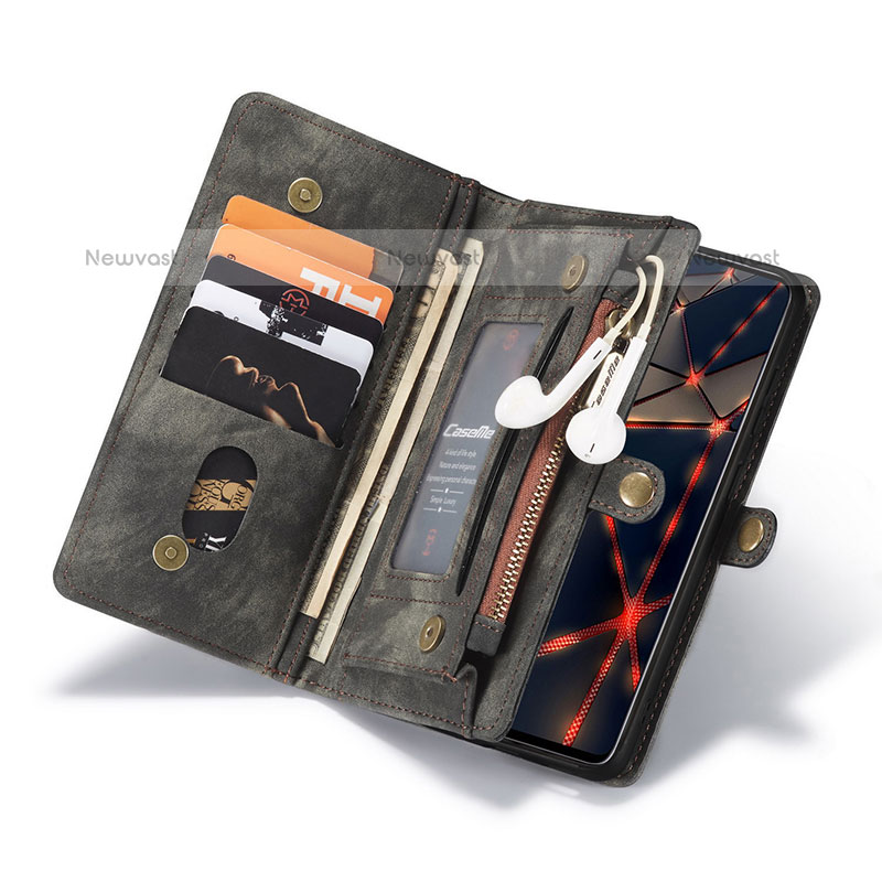 Leather Case Stands Flip Cover Holder C03S for Samsung Galaxy A51 4G