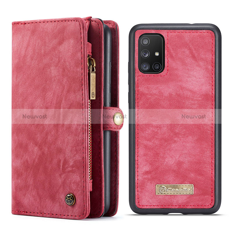 Leather Case Stands Flip Cover Holder C03S for Samsung Galaxy A71 5G