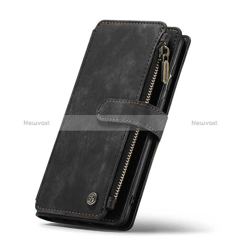 Leather Case Stands Flip Cover Holder C03S for Samsung Galaxy M12