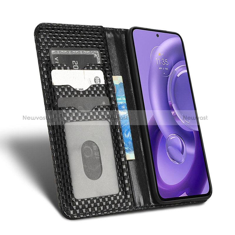 Leather Case Stands Flip Cover Holder C03X for Motorola Moto Edge 30 Neo 5G
