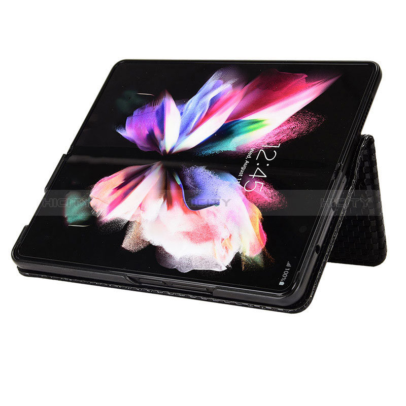 Leather Case Stands Flip Cover Holder C03X for Samsung Galaxy Z Fold4 5G