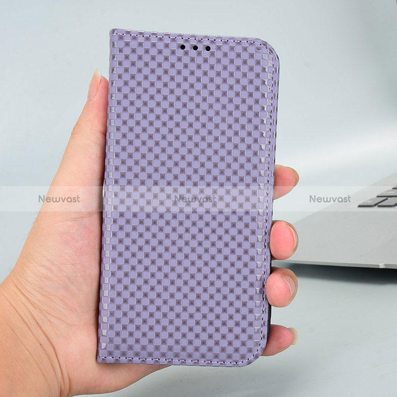 Leather Case Stands Flip Cover Holder C03X for Sony Xperia 1 III