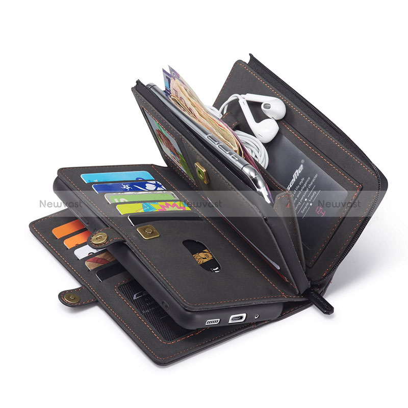 Leather Case Stands Flip Cover Holder C04S for Samsung Galaxy A51 5G