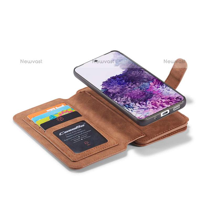 Leather Case Stands Flip Cover Holder C04S for Samsung Galaxy S20