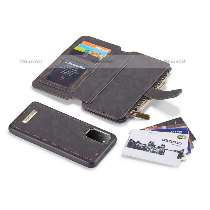 Leather Case Stands Flip Cover Holder C04S for Samsung Galaxy S20 5G