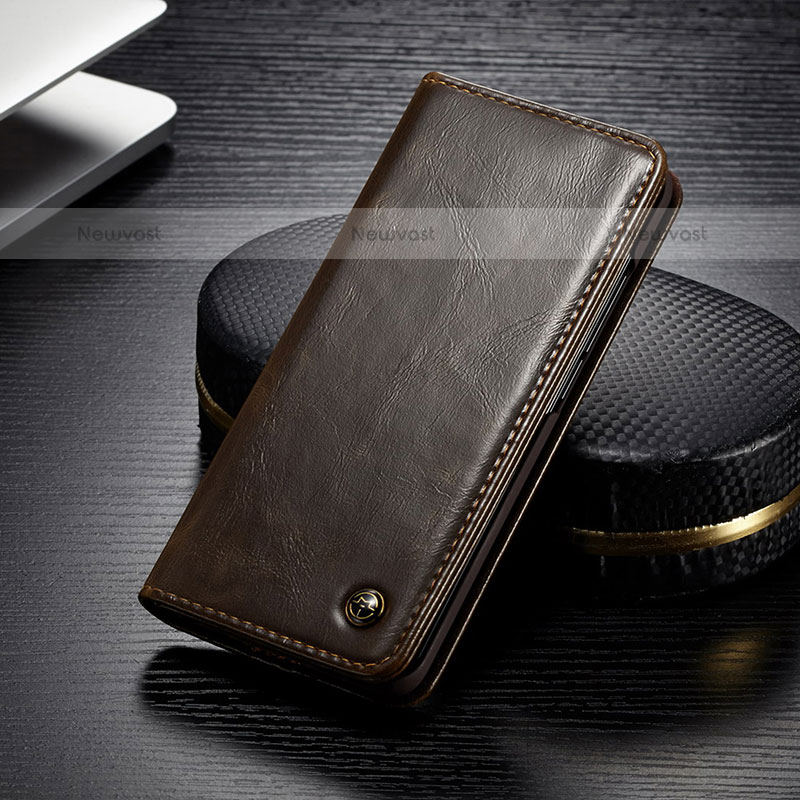 Leather Case Stands Flip Cover Holder C04S for Samsung Galaxy S20 Ultra 5G