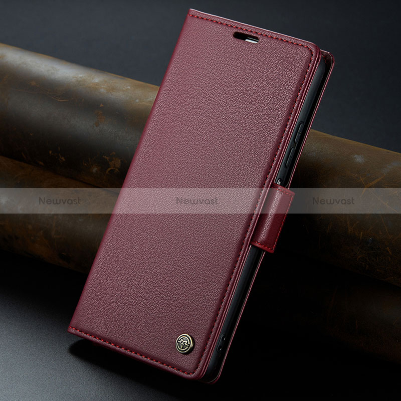 Leather Case Stands Flip Cover Holder C04S for Xiaomi Redmi Note 13 5G