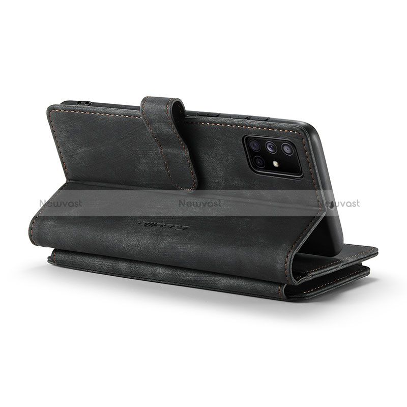 Leather Case Stands Flip Cover Holder C05S for Samsung Galaxy A51 5G