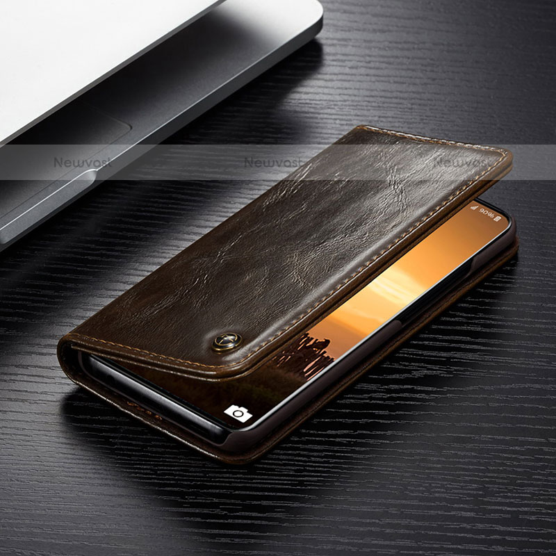 Leather Case Stands Flip Cover Holder C05S for Samsung Galaxy S20 Plus