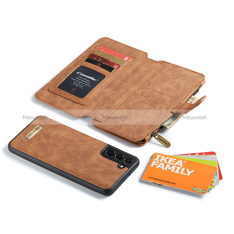 Leather Case Stands Flip Cover Holder C05S for Samsung Galaxy S24 5G