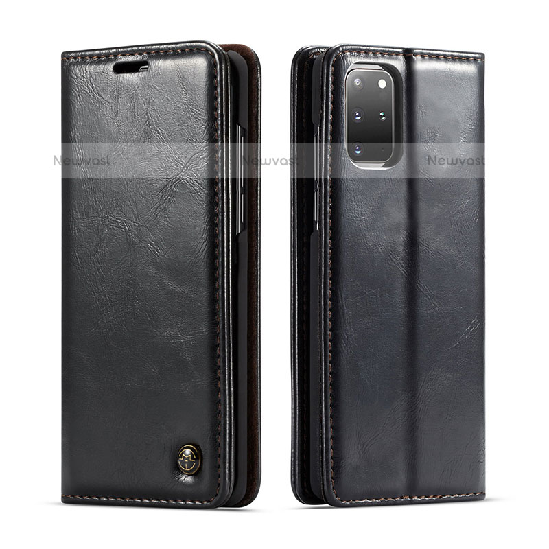Leather Case Stands Flip Cover Holder C06S for Samsung Galaxy S20 Plus