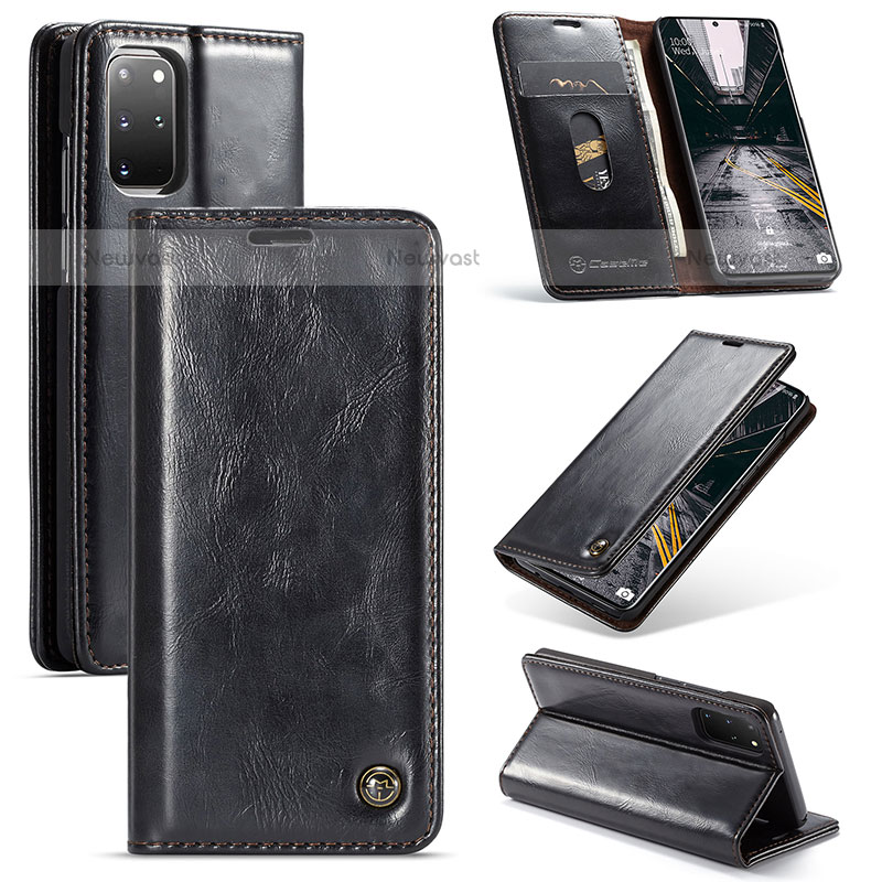 Leather Case Stands Flip Cover Holder C06S for Samsung Galaxy S20 Plus 5G