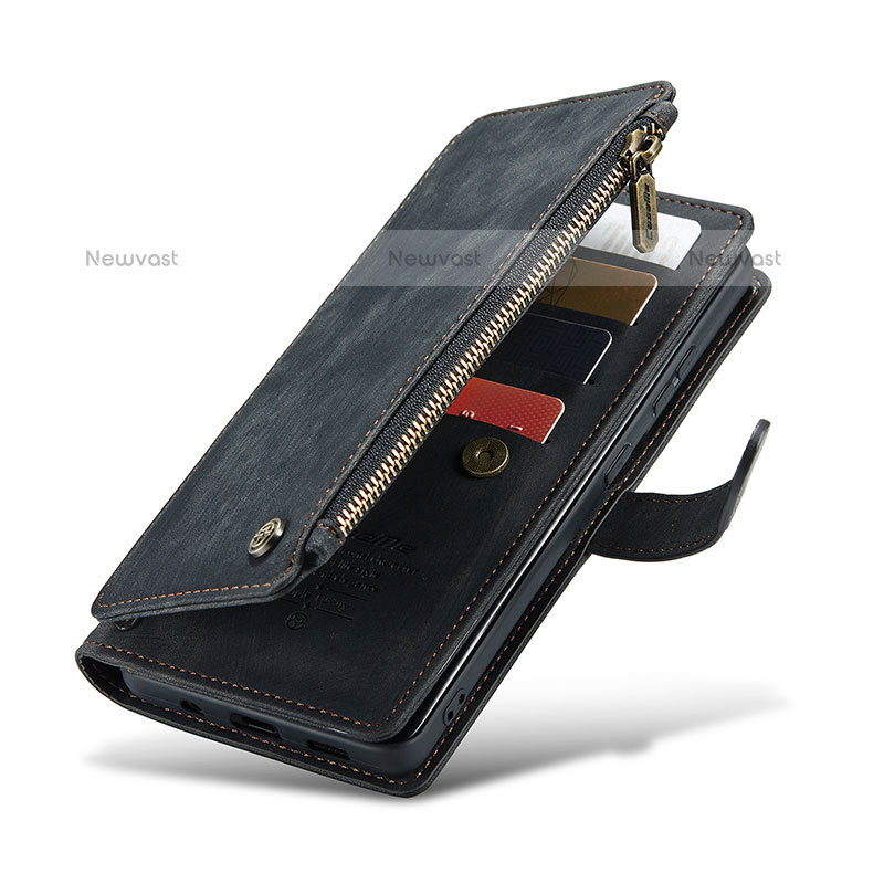 Leather Case Stands Flip Cover Holder C07S for Samsung Galaxy S20 Plus