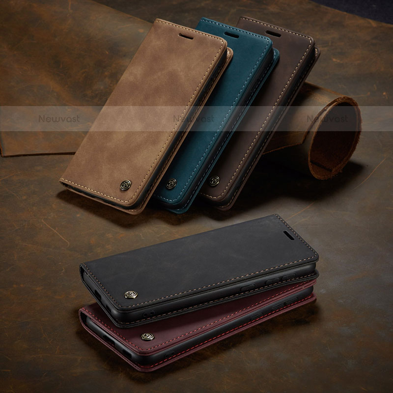 Leather Case Stands Flip Cover Holder C10S for Samsung Galaxy S21 FE 5G