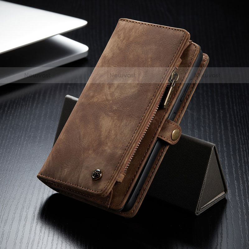 Leather Case Stands Flip Cover Holder C11S for Samsung Galaxy S21 5G