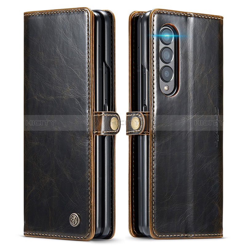 Leather Case Stands Flip Cover Holder CS2 for Samsung Galaxy Z Fold4 5G