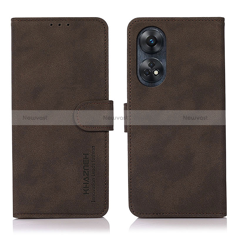 Leather Case Stands Flip Cover Holder D01Y for Oppo Reno8 T 4G