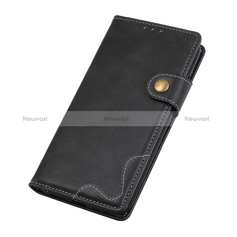 Leather Case Stands Flip Cover Holder D01Y for Samsung Galaxy S24 Ultra 5G