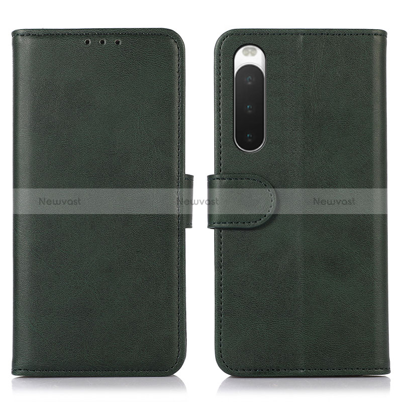 Leather Case Stands Flip Cover Holder D01Y for Sony Xperia 10 IV